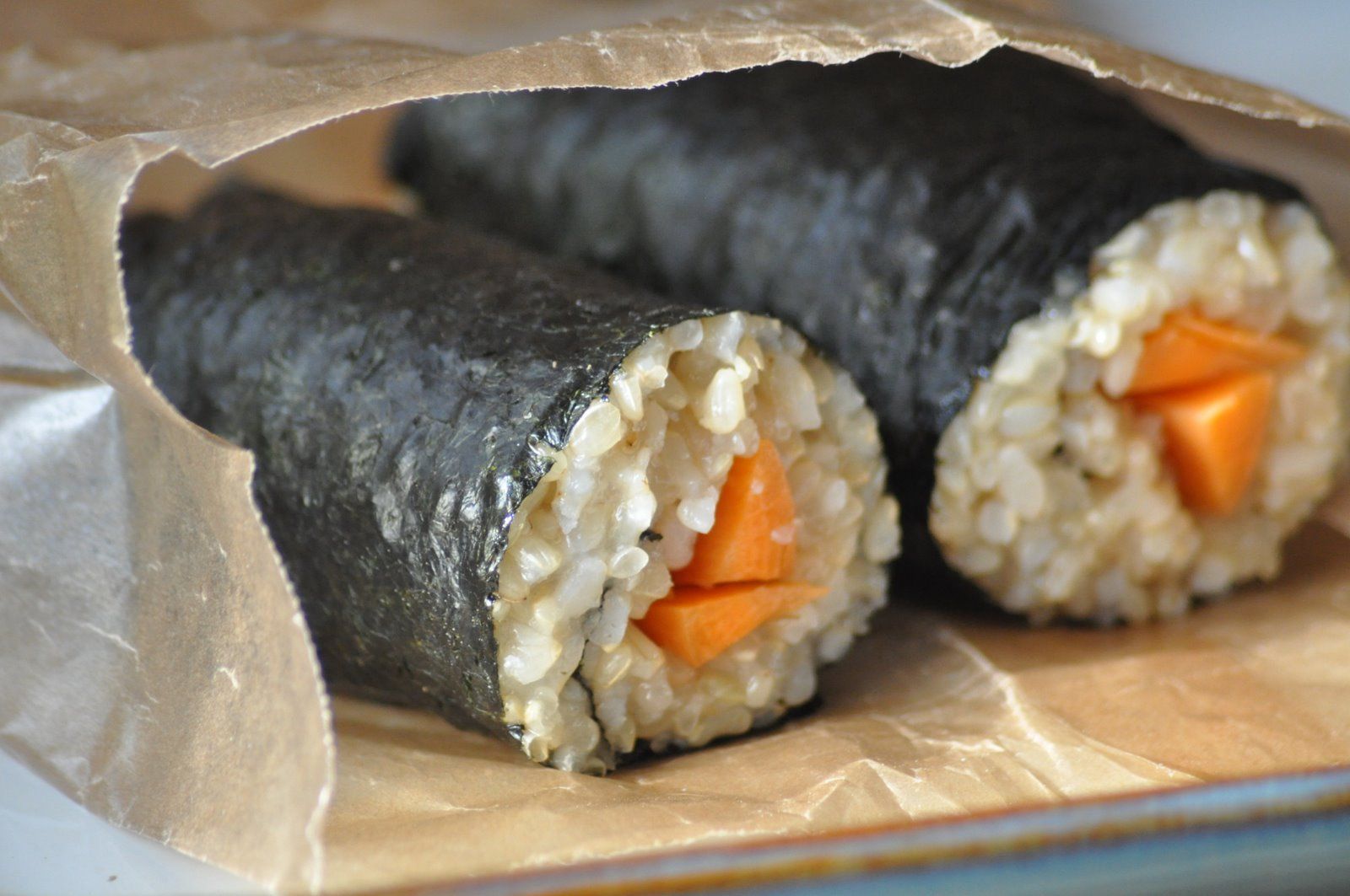 nori rolls - packing lunch