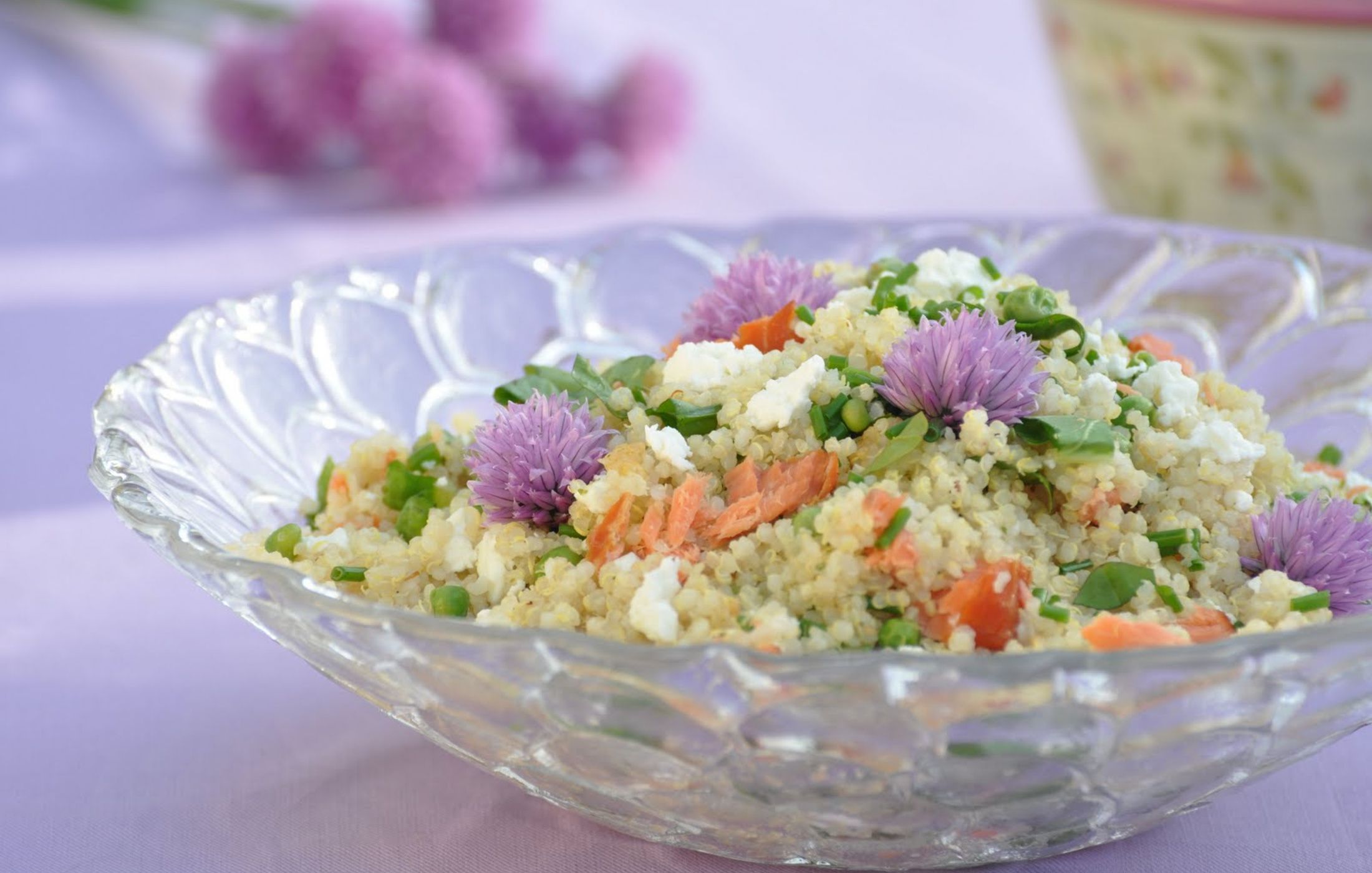 Spring Herb Quinoa Salad