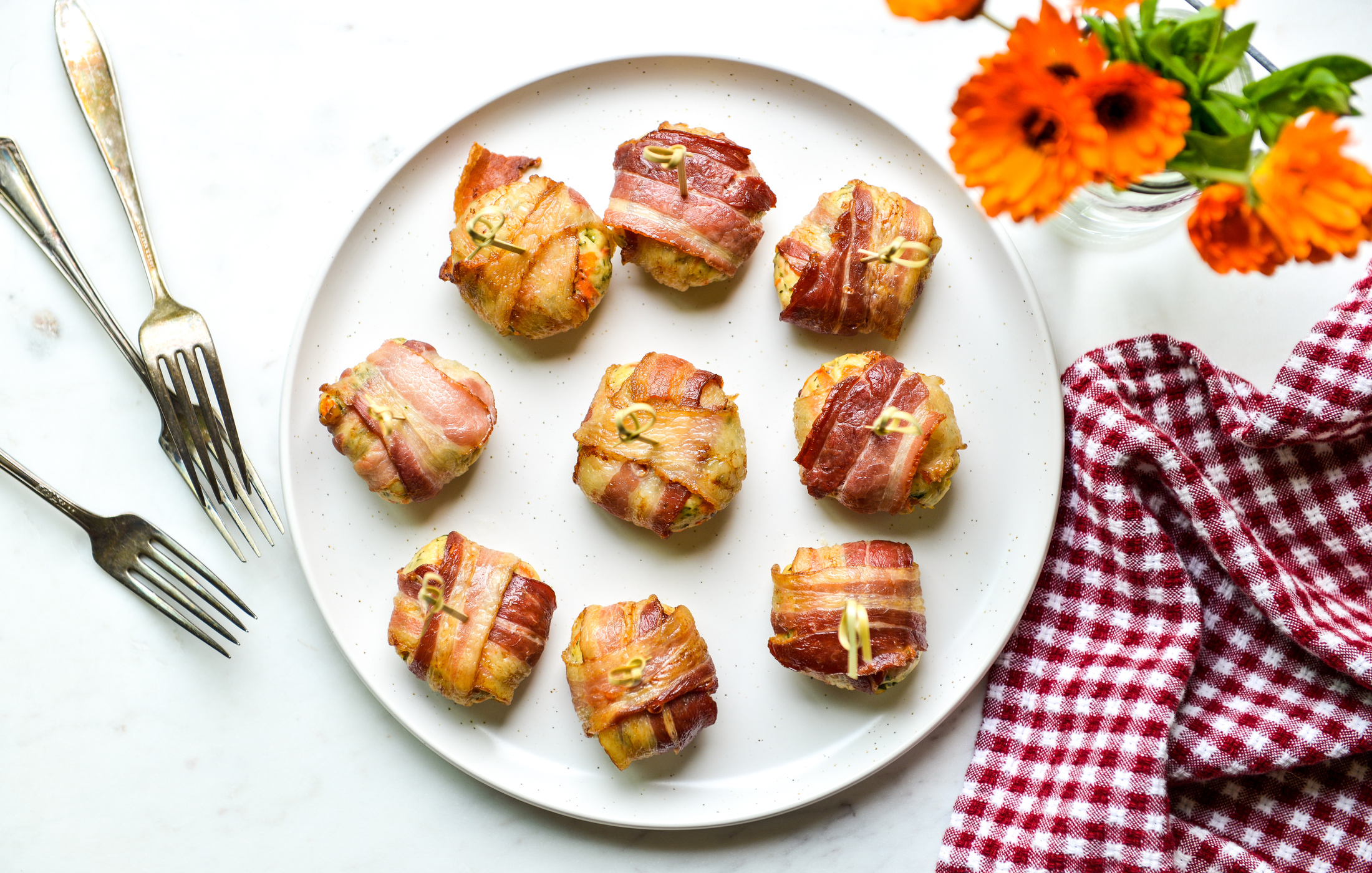 BACON WRAPPED CHICKEN MEATBALLS AIP-1