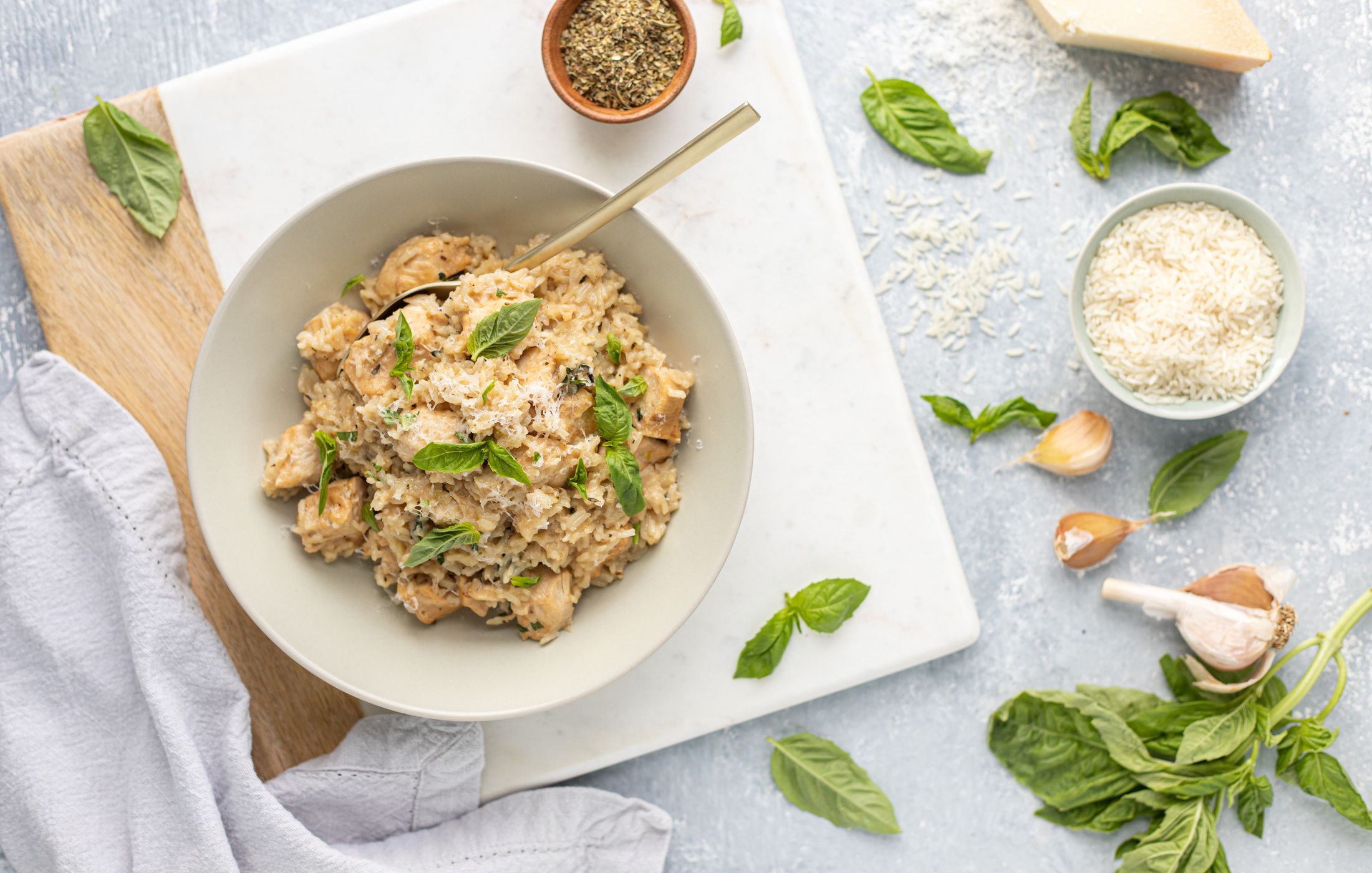 Instant Pot Parmesan Chicken and Rice