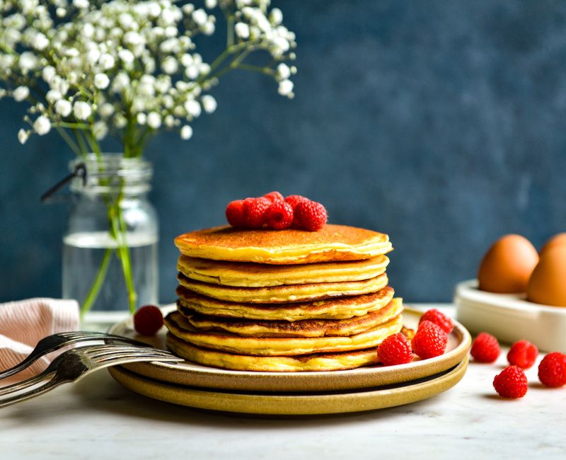 LOW-CARB COTTAGE CHEESE PANCAKES-1