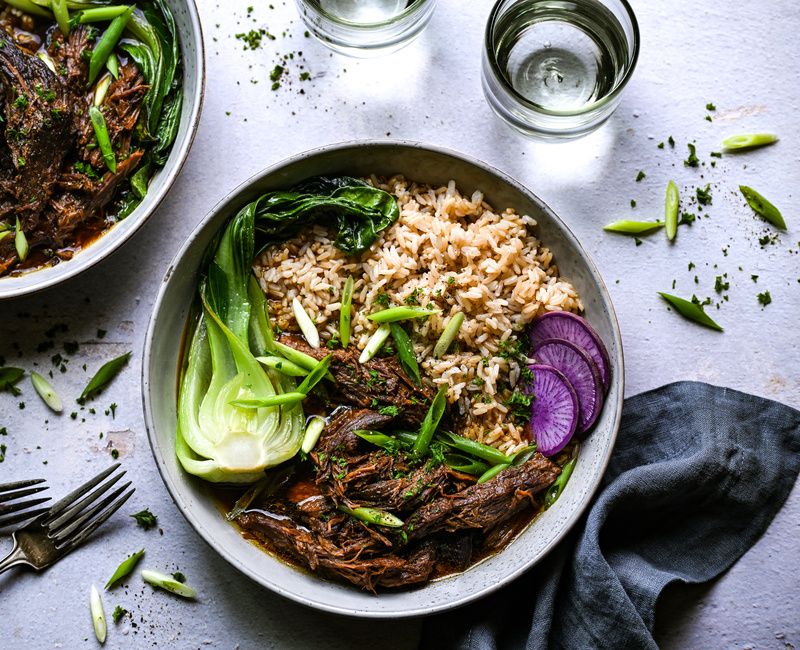 ORANGE-GINGER SHREDDED BEEF AND RICE BOWLS-LOW-FODMAP-1